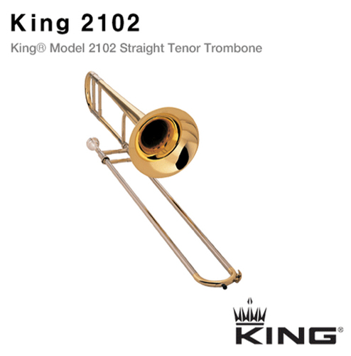 콘셀마21Legend 2B. The classic jazz trombone.KING 2102 KING Trombone 2102 미국