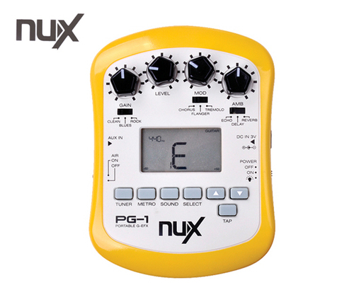 넉스 Nux 이펙터 헤드폰 앰프 이펙터 NUX PG-1