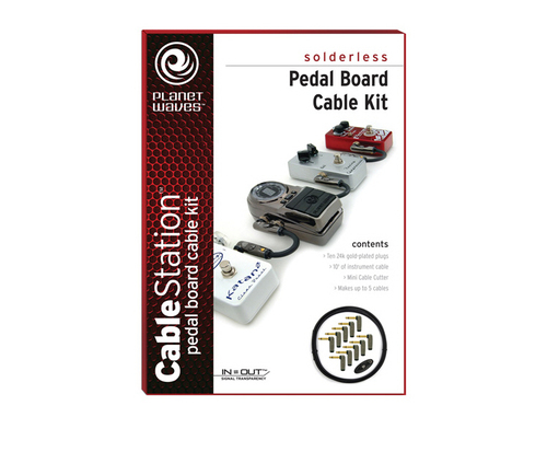 케이블 스테이션14  Planet Waves Cable Station™ Pedal Board Kit 중국