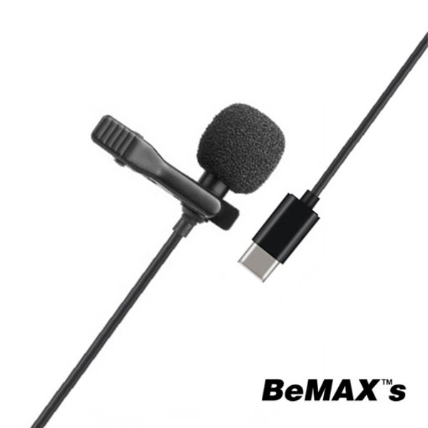 비맥스 C타입 핀마이크 BM-350C 온라인 수업 인터넷방송용 BeMaxs